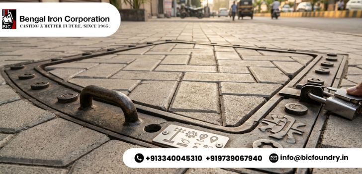 Concealed Cover for Manholes