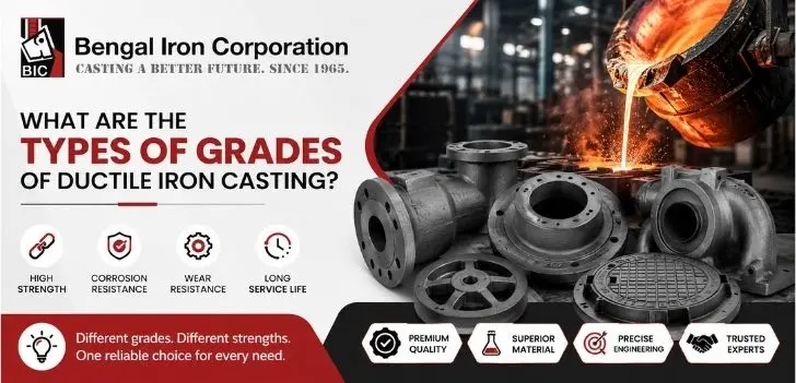 Grades of Ductile Iron