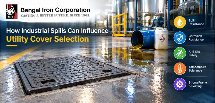 How Industrial Spills Can Influence Utility Cover Selection